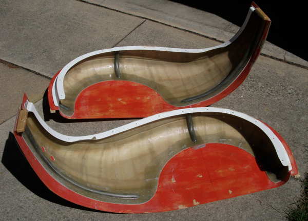 Rear fenders - stiffeners