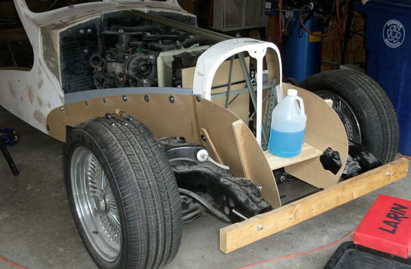 Front fender start